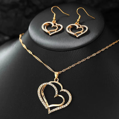 Heart Shaped Jewelry Set