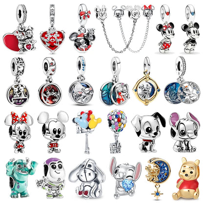 DISNEY Sterling Silver Charms