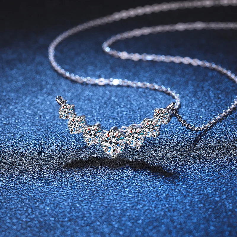 Elegant Moissanite  Diamond Necklace (FREE On Us With Orders $50+)