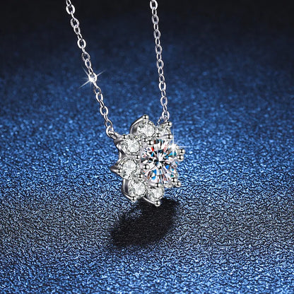 Luxury Sunflower Diamond Chain Necklaces (FREE On Us With Orders $50+)