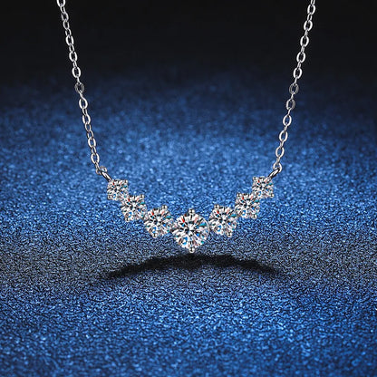 Elegant Moissanite  Diamond Necklace (FREE On Us With Orders $50+)