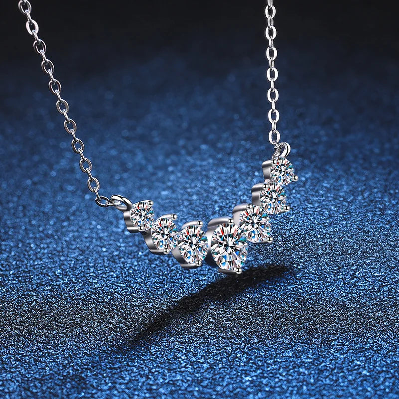 Elegant Moissanite  Diamond Necklace (FREE On Us With Orders $50+)