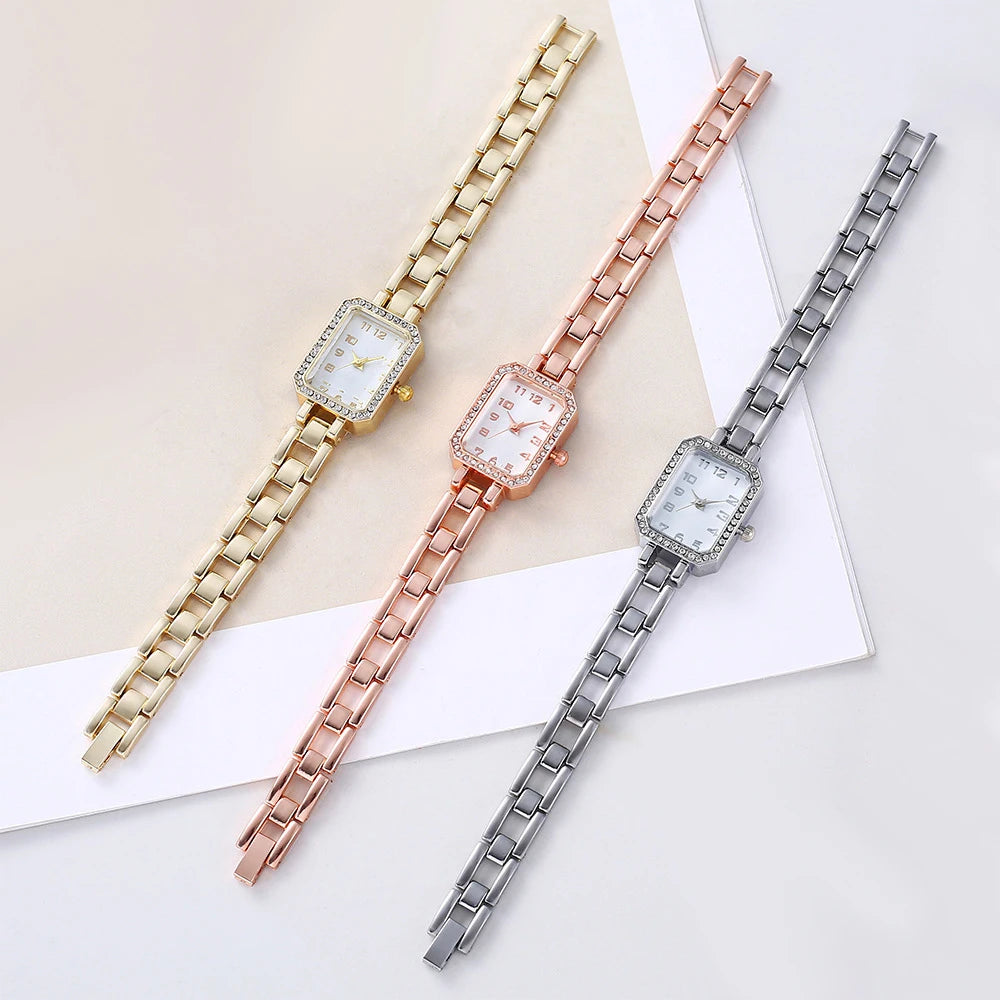 Luxury Rhinestone Quartz Watch