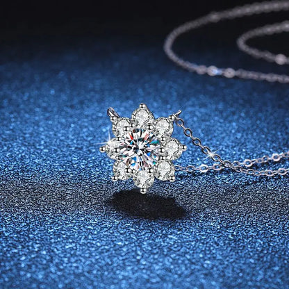 Luxury Sunflower Diamond Chain Necklaces (FREE On Us With Orders $50+)